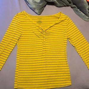 Arizona Striped 3/4 length sleeve shirt